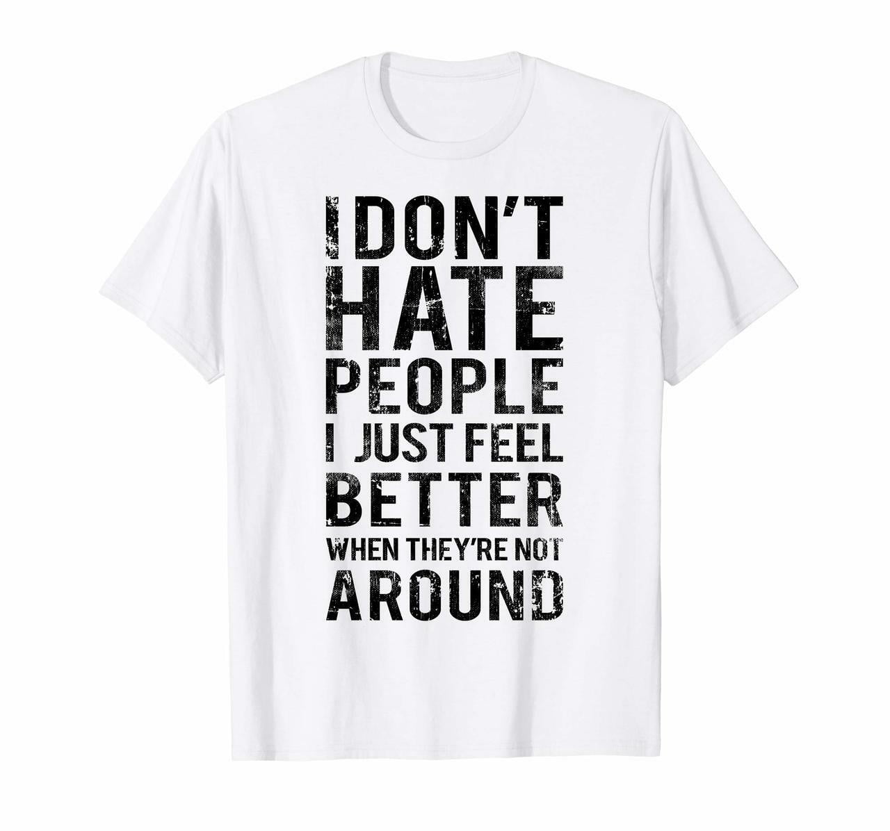 SFNEEWHO T-Shirts Funny Introvert Humor 