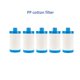 thumbnail image 2 of 5X Lavadora de Sedimentos de óxido de Casa A Impureza Ducha Calentador de Agua Filtro de Agua de Ducha Filtro Purificador de Agua del Grifo Delantero, 2 of 7