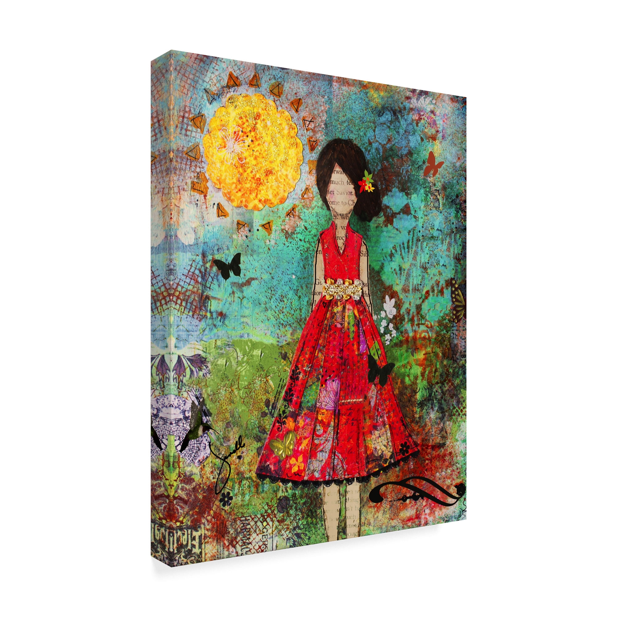 Trademark Fine Art 'Let The Sun Shine In' Canvas Art by Janelle Nichol