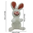 thumbnail image 3 of BallsFHK Crazy Bunny Cartoon Plush Doll Toy Gift Cartoon Style Children's Ragdoll Doll, 3 of 5