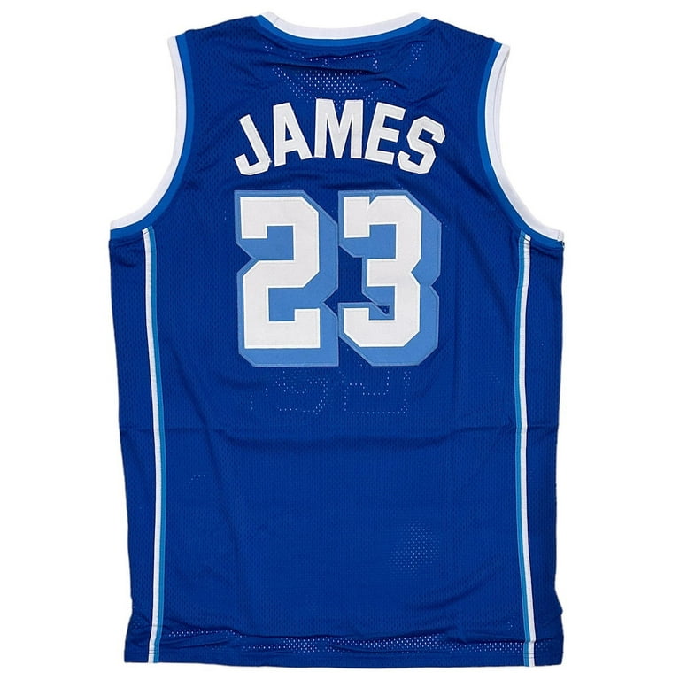 LeBron James X Nipsey Hustle Crenshaw Men s Headgear Classics Baseball Jersey Small Blue Walmart