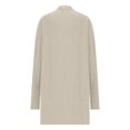 thumbnail image 6 of ClodeEU Women's Cardigan Sweaters ,Long Sleeve Knit Open Front Jacket,Lightweight Sweater With Pockets White,Womens Plus M, 6 of 6