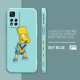 thumbnail image 3 of Case For Redmi Note 12 11 11T 11R 11E 10 9 8 7 7S PRO PLUS 4G 5G Simple Liquid silicone Case Funny The S-Simpsons, 3 of 5