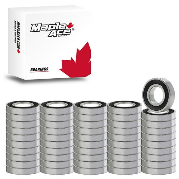 MAPLE ACE 6004-2RS Ball Bearing Supreme Rubber Sealed 20x42x12 mm, 6004 2RS