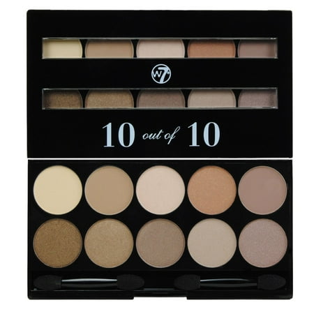 W7- 10 out of 10 Eyeshadow Palette 10g- Browns (Best Of W7 Cosmetics)