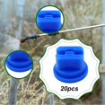 thumbnail image 6 of Fzaqwen 20x Spray Nozzle Tips Parts Lightweight Easy to Use Flat Fan Shaped for Leaning blue, 6 of 8
