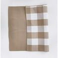 thumbnail image 3 of Fennco Styles Buffalo Check Double Layers Reversible Placemats 14" W x 20" L, Set of 4 - Handmade in USA, 3 of 10