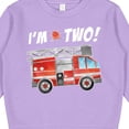 thumbnail image 3 of Inktastic I'm 2 Fire Truck 2nd Birthday Toddler Sweatshirt, 3 of 4