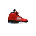 thumbnail image 4 of Ni - ke Men Size 7.5US Air Jordan 5 Retro Raging Bull Red Basketball Sneakers Women 9US, 4 of 5