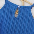 thumbnail image 7 of Caqnni 2Pcs Summer Outfits Set for Toddler Girls – Cute Flower Short Sleeve T-Shirt & Shorts, Gift Idea Summer 2Pcs Gift Outfits Set Shorts Set Blue 2-3 Years, 7 of 7