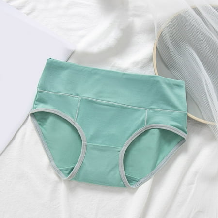 

uikmnh Underpants Patchwork Color Underwear Panties Bikini Solid Womens Briefs Knickers Intimates