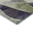 thumbnail image 3 of Addison Rugs Mayfield Premium Machine Washable Transitional Swirls Purple Rectangle Rug, 3' x 5', 3 of 7
