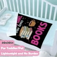 thumbnail image 5 of Just A Girl Who Loves Books Blanket,Flannel Throw Blanket Ultra Soft Micro Lightweight Flannel Blanket Bed Couch Living Room All-Season 80"x60", 5 of 6