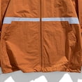 thumbnail image 4 of QSAWXQZ Men's Reflective Sun Protection Windbreaker UPF 50+ Zip up Lightweight Hooded Jacket Loose Breathable Outdoor Activewear with Pockets 3XL, 4 of 5