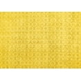 thumbnail image 1 of Ahgly Company Machine Washable Indoor Rectangle Abstract Yellow Contemporary Area Rugs, 6' x 9', 1 of 4