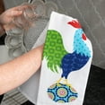 thumbnail image 4 of T-fal Double Sided Print Kitchen Dish Towels, 2-pack, Rooster, 4 of 7