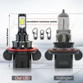 thumbnail image 4 of H13 9008 LED Headlight Bulbs Kit Super Bright High/Low Beam 6000K White Plug and Play 2 Pack, 4 of 8