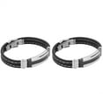 thumbnail image 1 of Pulsera, Pulsera Masculina Cómoda Apertura Y Cierre Longitud Ajustable Para Viajes Para Fiestas Para Todos Los Días Para Hombres, 1 of 7