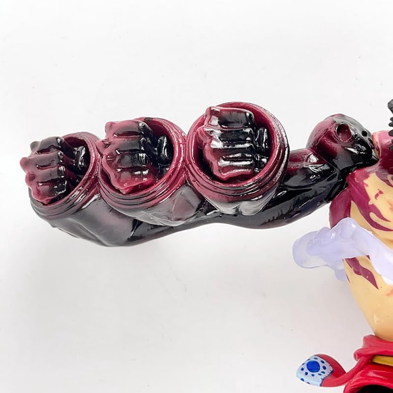 Newly Roronoa Zoro Figure Monkey D. Luffy Figure Edward Newlygate Figure Fighting Anime Figures 19cm/7.5inch Handmade PVC Manga Craft Gift (Luffy)
