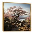 thumbnail image 2 of Designart "Tranquil Japanese Bonsai" Tree Oak Floater Framed Wall Decor, 2 of 5