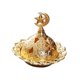 thumbnail image 5 of Quemador de Incienso Árabe mayimx Soporte de Vela Decorativo Incensario de Metal Portátil, 5 of 9
