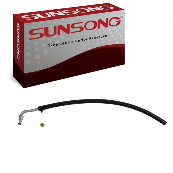 Sunsong Gear To Cooler Power Steering Return Line Hose compatible with Dodge Dakota 2005-2010