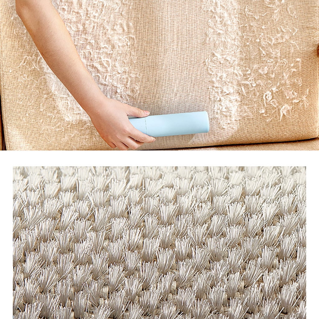 PhoneSoap Rotary Cylinder Hair Remover Sofa Hair Sticky Hair Brush Manual Shaving Machine Blue