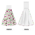 thumbnail image 2 of Yiaed Tulips Flowers Print Coral Velvet Wipes Absorbent Wipes Cleaning Cloths Household Table and Dish Wiping Cloths, 2 of 7