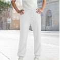 thumbnail image 2 of Audhol Joggers for Women, Women Fleece Baggy Sweatpants with Pockets Wide Straight Leg High Waist Joggers Pants Winter Clothes Womens Sweatpants White 2XL, 2 of 7