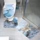 thumbnail image 3 of Juego de 3 alfombrillas de baño antideslizantes, lavables, de mármol, transpirables y suaves. C, 3 of 8