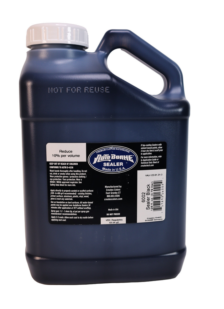 Createx AutoBorne Sealers Gallon Black Sealer