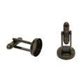 thumbnail image 3 of 20 Pcs Liens Vierges 12mm Base de Colle pour Lunette Ronde, Liens de Fixation pour Manchette DIY Bronze, 3 of 8