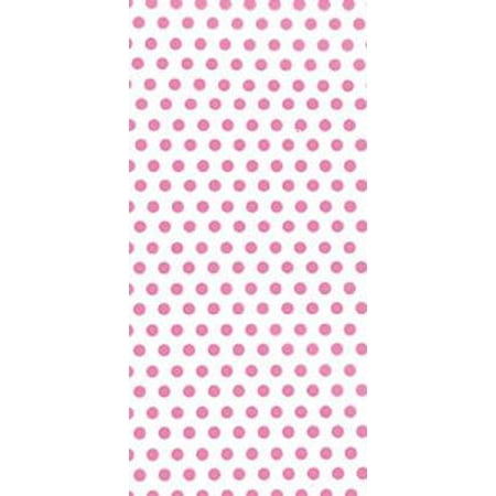 - Pink & White Polka Dot Cello Bags - Food & Party Favor Treat Bags -12ct