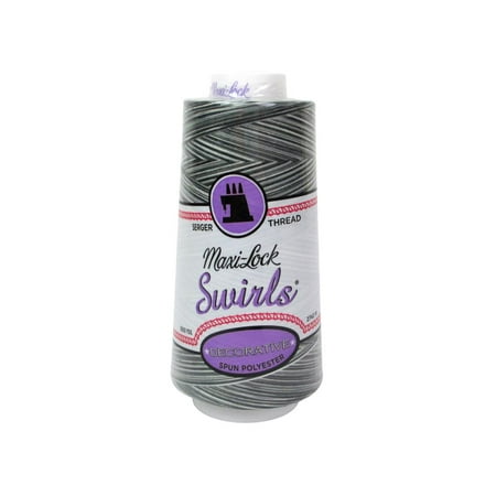 UPC: 0036771710015 | A&E Maxi Lock Swirls Thread 3000yd Espresso Silk