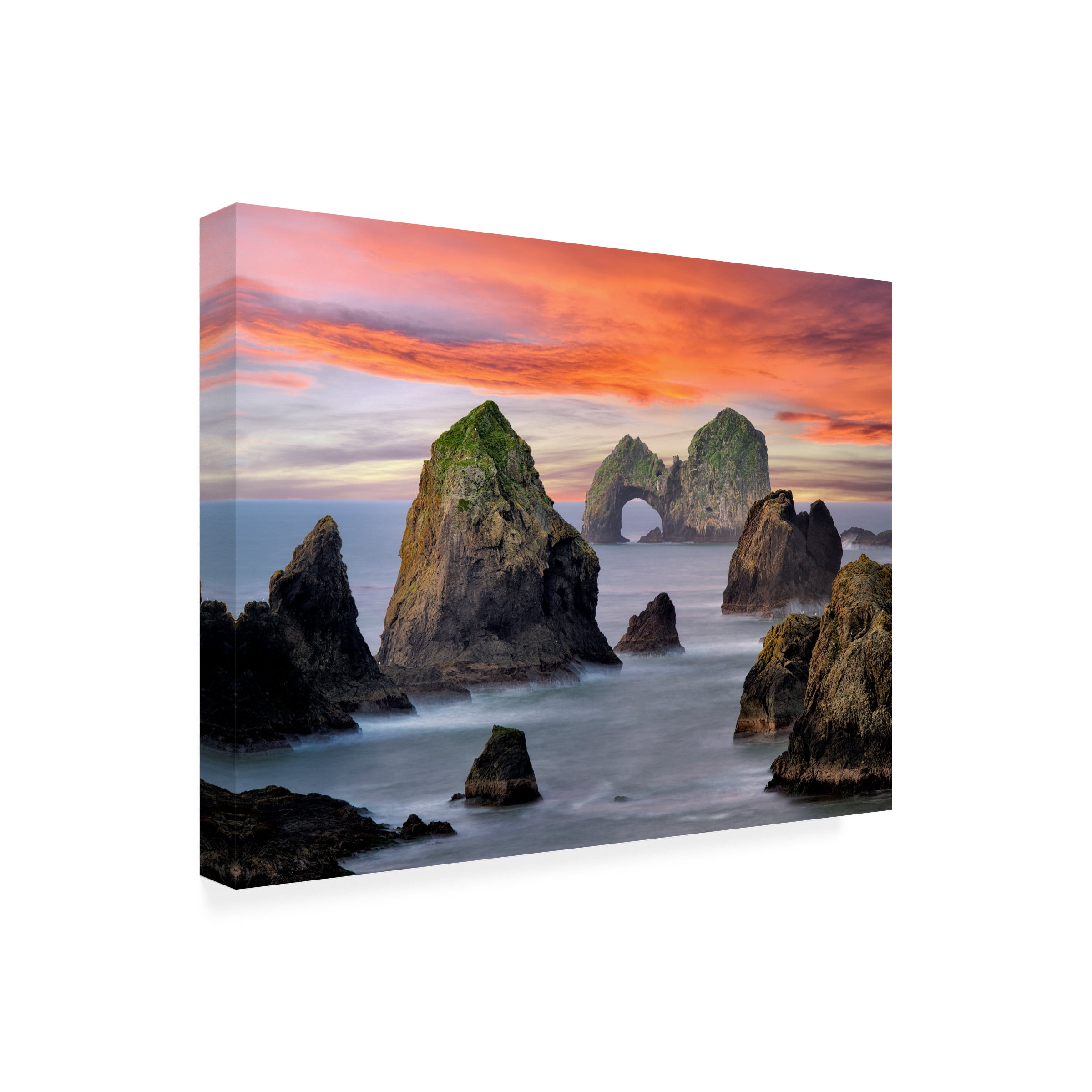Dennis Frates 'Mack Arch' Canvas Art