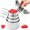 Silver, variant on 13 count Stainless Steel Measuring Cups and Spoons Set, 8 Double-Sided Measuring Spoons Set & 4 Metal Measuring Cups & 1 Leveler for Kitchen Dry & Liquid Cooking Baking