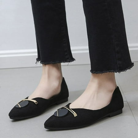 

eczipvz Womens Shoes Women Tassel Loafers Comfortable Slip on Flats Leather Platform Dress Shoes for Ladies Girls Black
