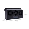 thumbnail image 3 of Generation Car Ventilation USB Circulation Exhaust Fan Cooler Vehicle Cooling Tool Solar Powered Auto Air Vent Ventilator ,High-Speed Airflow, 3 of 7