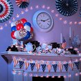 thumbnail image 6 of Yhmxh 4th of July Decorations USA Flag Lights, Patriotic String Lights Battery Operated 16FT 50 LED Fairy Lights, Fourth of July Decor for Home Indoor Outdoor Memorial Independence Day, 6 of 7