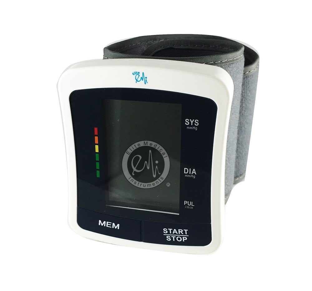 EMI Wrist Automatic Digital Blood pressure Monitor with Case
