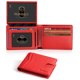 thumbnail image 1 of Cartera RUNBOX RFID de piel para hombre y mujer con 2 ventanas de identificación, 1 of 5