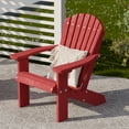 thumbnail image 3 of Wildridge Heritage Child's Adirondack Chair, Cardinal Red - Outdoor All-Weather Poly Furniture for Patio, Deck, Yard, 3 of 4