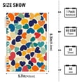 thumbnail image 2 of FORMRS 1-Subject Spiral Notebook 8" x 5" College Ruled 60 Refillable Sheet A5 Hard Cover, 2 Pack, Colorful Clover Pattern, 2 of 7