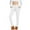 White, variant on Girls Leggings Casual Elastic Waist Althetic Pants Trousers with Pockets Clothes for Kids Size 4-15