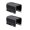 black, variant on 2-Pack,Wrapping Paper Cutter, Portable Gift Wrap Roll Cutter Safe Hidden Blade For Christmas Birthday Gift Wrapping