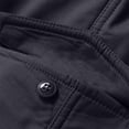 thumbnail image 5 of LNWUY Plus Size Fashion Pants Mens Active Casual Pants Winter Thick Warm Pants Tapered Stretch Pants Solid Color Hiking Trousers Dark Gray M, 5 of 8