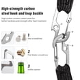 thumbnail image 2 of 4 Meter Multifunction Long Bungee Cords Hooks, Highly Stretchy Clips Bike Motorbike Luggage, 2 of 9