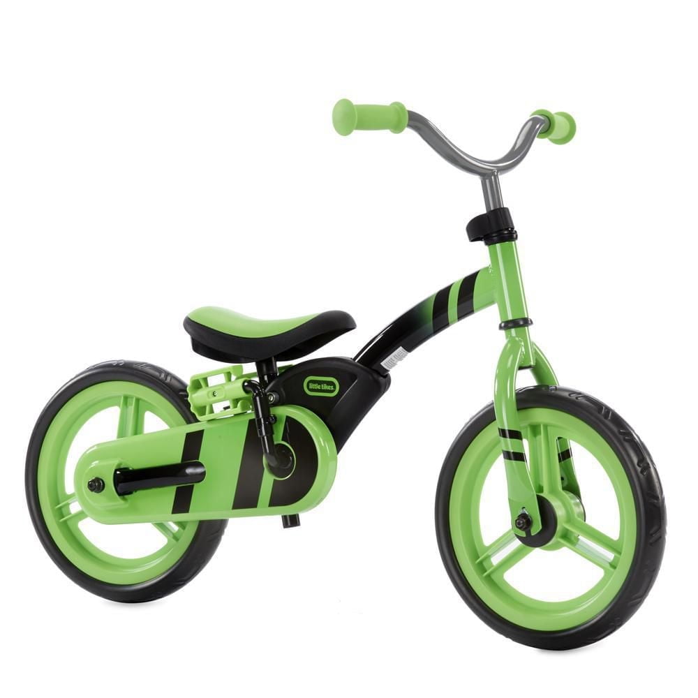My First Balance-to-Pedal Training Bike for Kids in Green, Ages 2