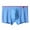 Sky Blue, variant on Men's Underwear Clearance Cotton Under $5 Loose Breathable Sports Home Four-Corner Pants Chequer Flat-Corner Underwear Boxers