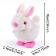 thumbnail image 3 of Wind Up Bunny Clockwork Jumping Rabbit Playthings For Random Colors Educational Nostalgic Toys, 3 of 6